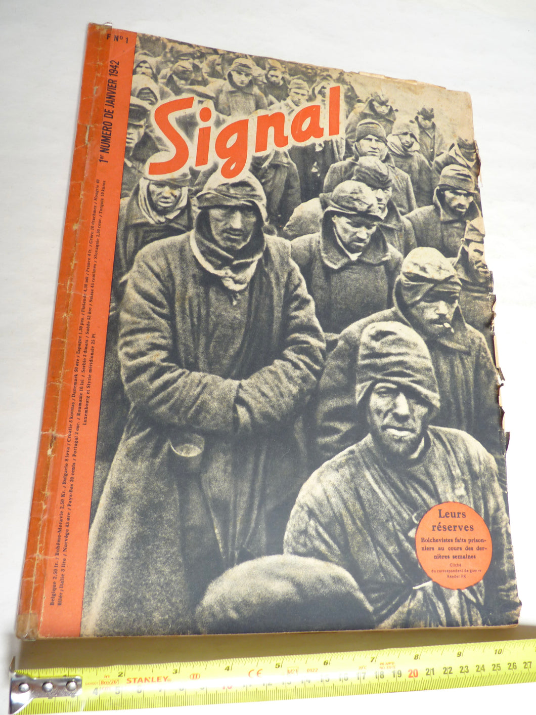 Original WW2 German Signal Magazine - January 1942 - The Militaria Shop