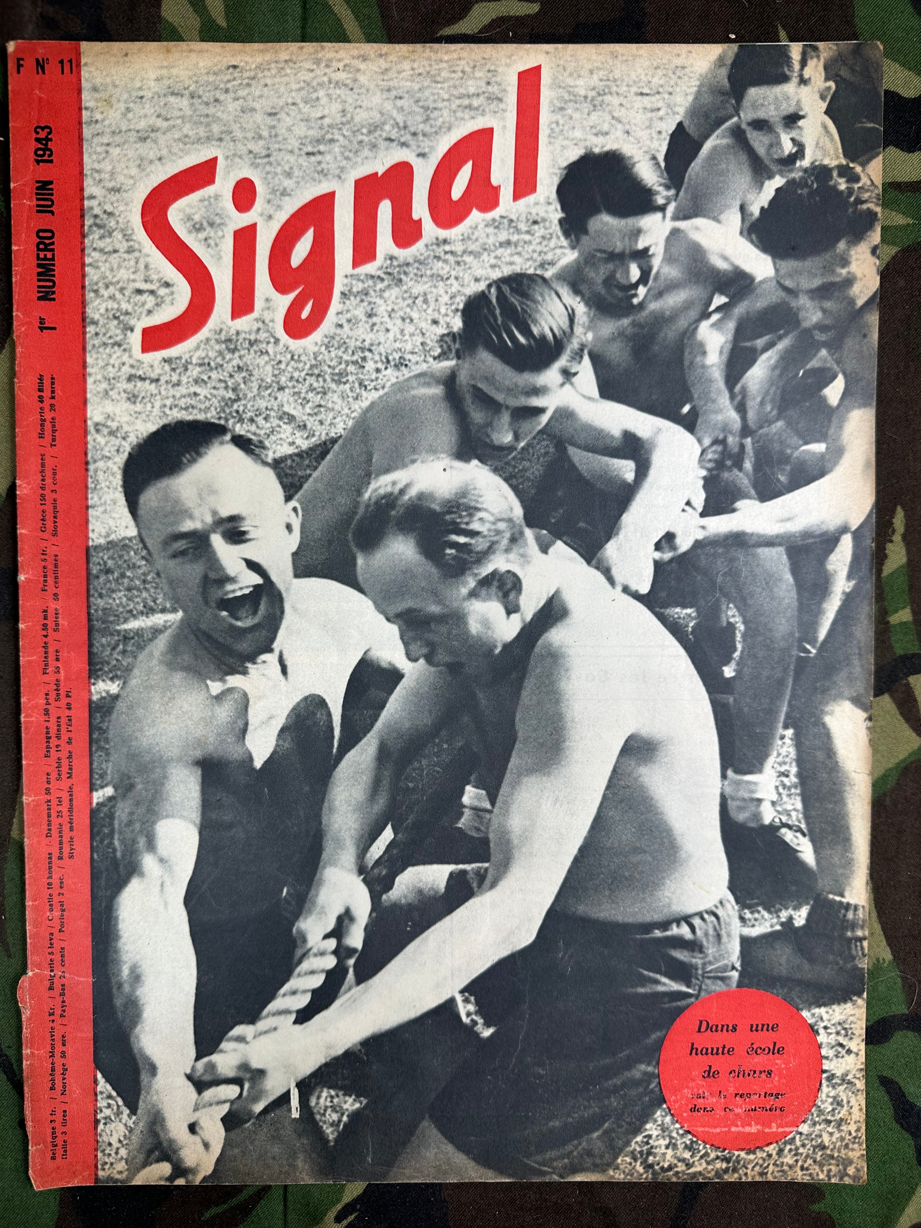 Original WW2 German Signal Magazine - June 1943 - The Militaria Shop