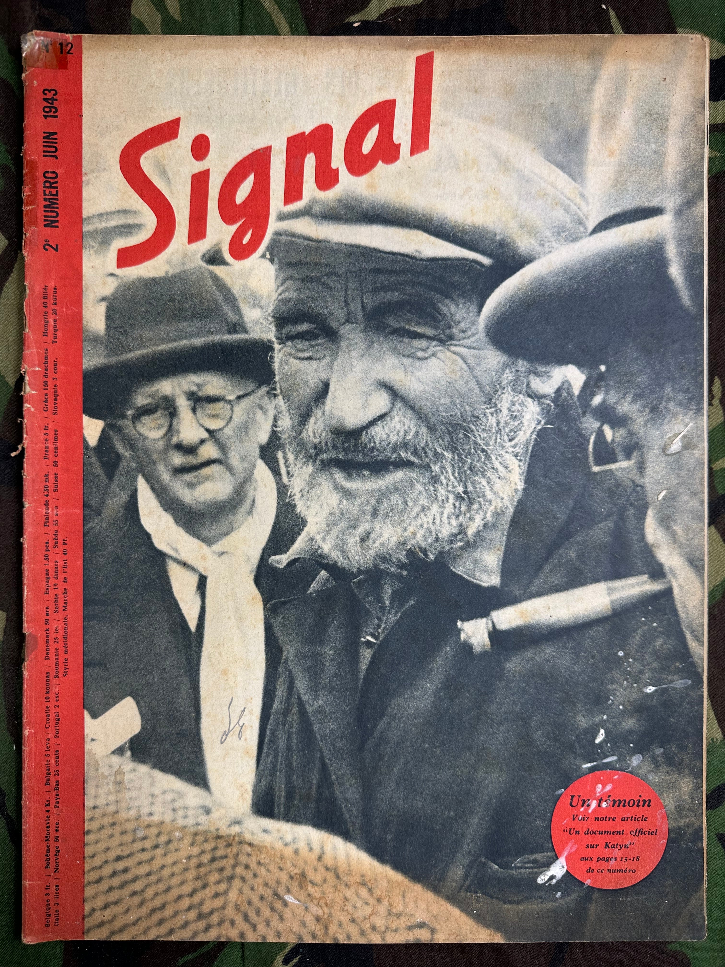 Original WW2 German Signal Magazine - June 1943 - The Militaria Shop