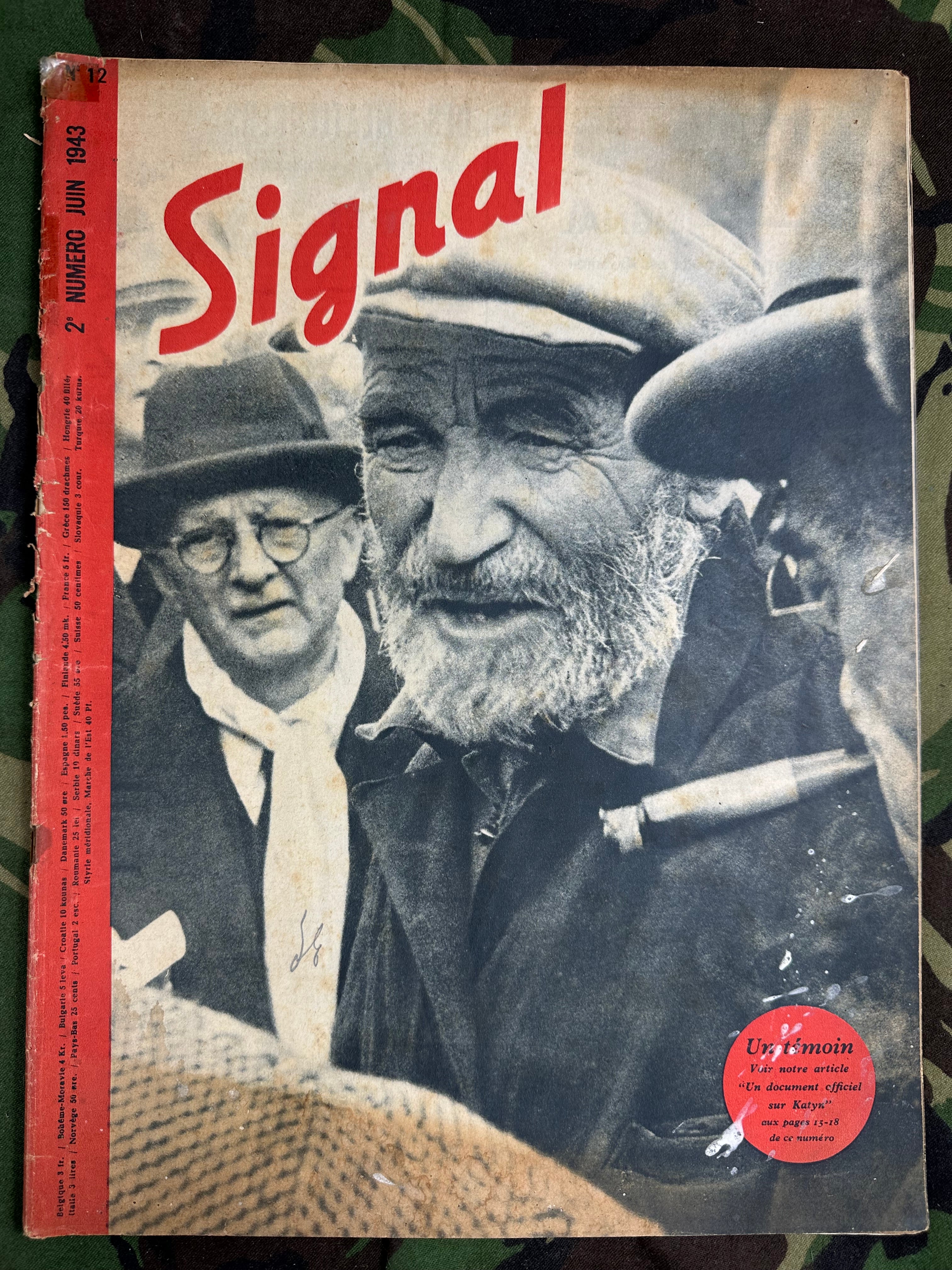 Original WW2 German Signal Magazine - June 1943 - The Militaria Shop