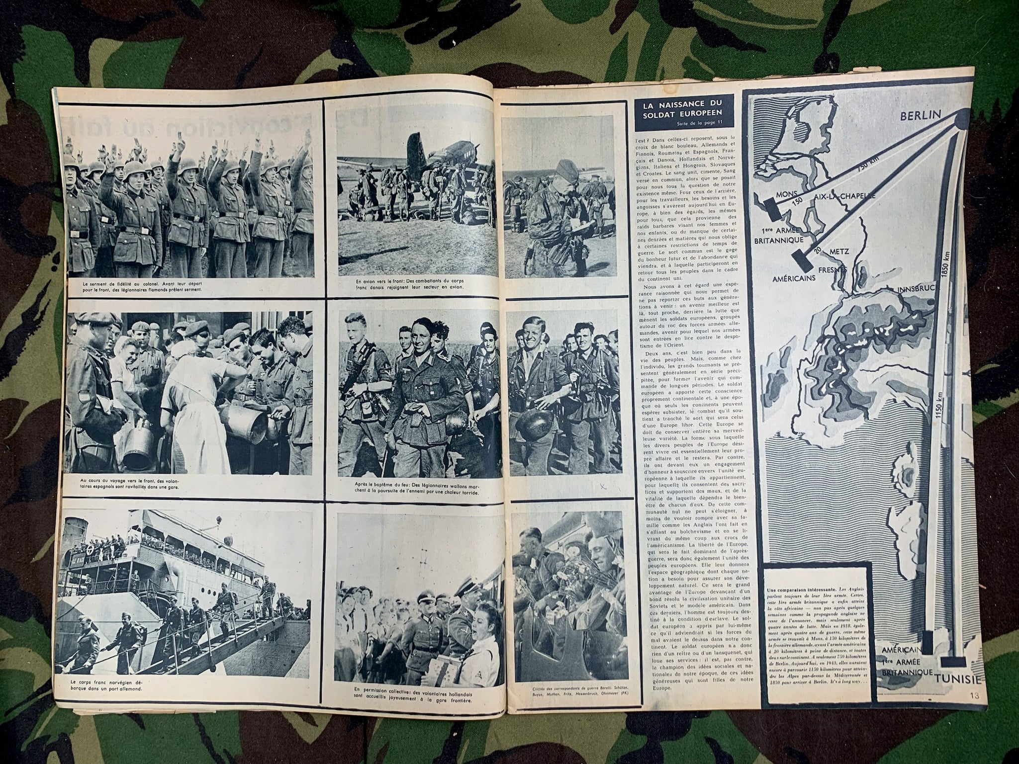 Original WW2 German Signal Magazine - June 1943 - The Militaria Shop