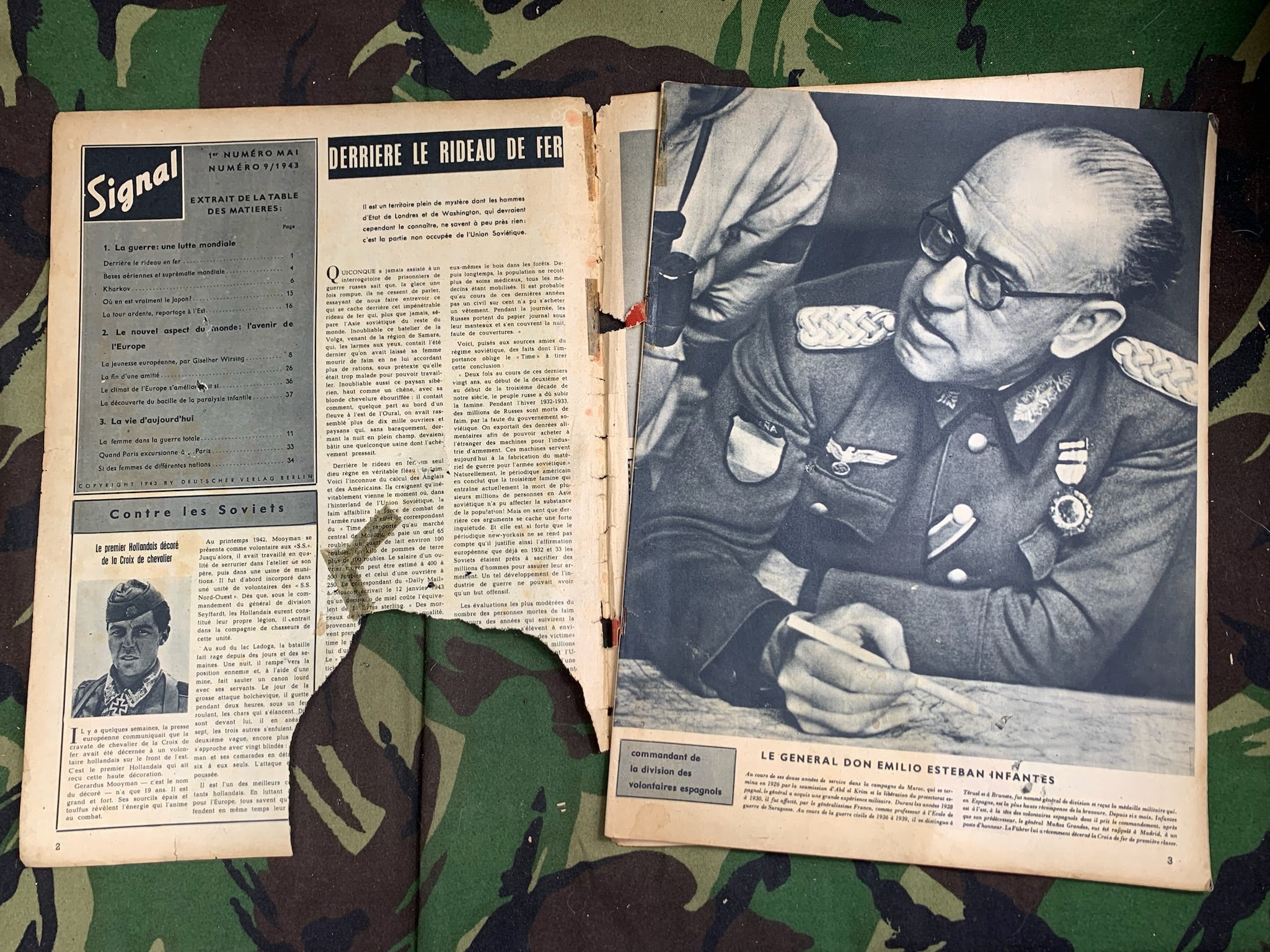 Original WW2 German Signal Magazine - May 1943 - The Militaria Shop