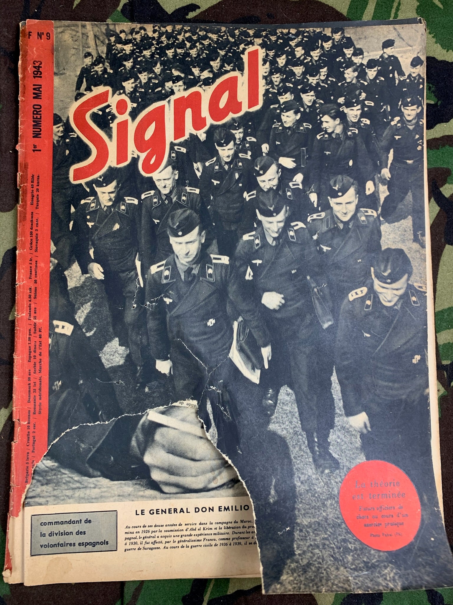 Original WW2 German Signal Magazine - May 1943 - The Militaria Shop
