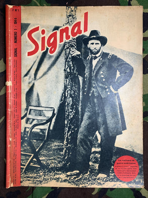 Original WW2 German Signal Magazine - No.1 1944 - The Militaria Shop