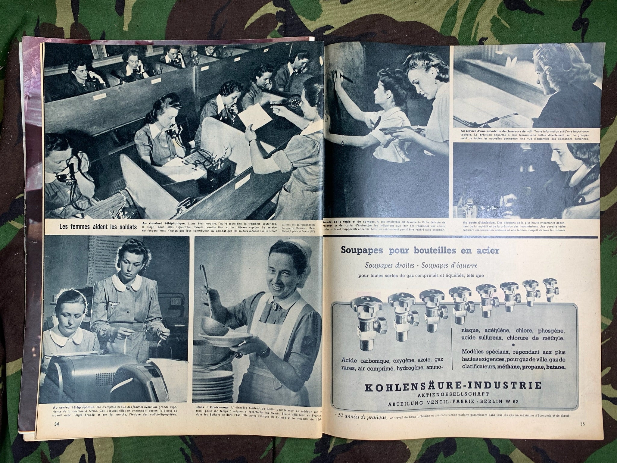 Original WW2 German Signal Magazine - No.1 1944 - The Militaria Shop