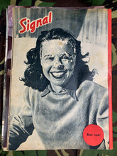 Charger l&#39;image dans la galerie, Original WW2 German Signal Magazine - No.1 1944 - The Militaria Shop
