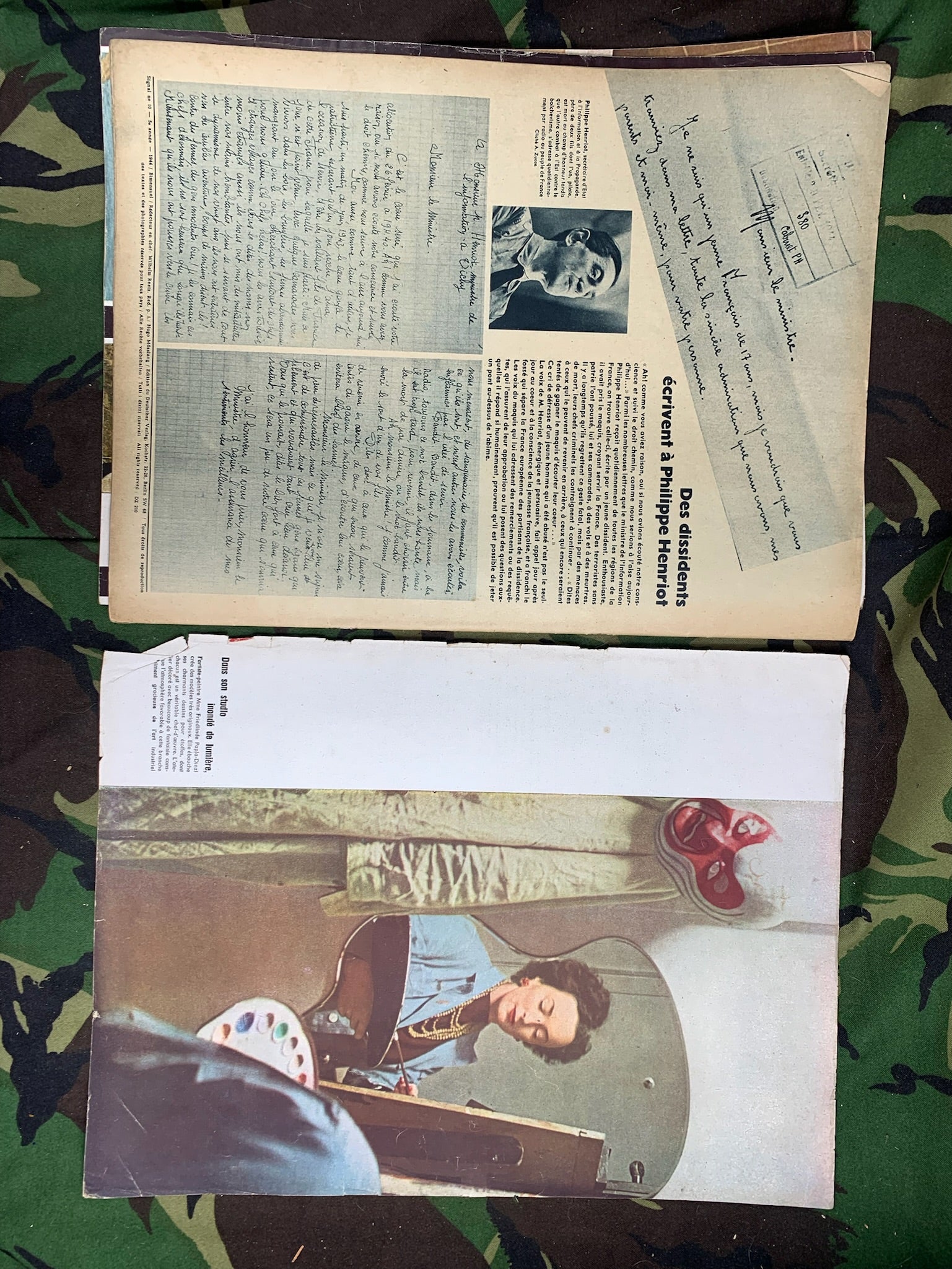 Original WW2 German Signal Magazine - No.10 1944 - The Militaria Shop