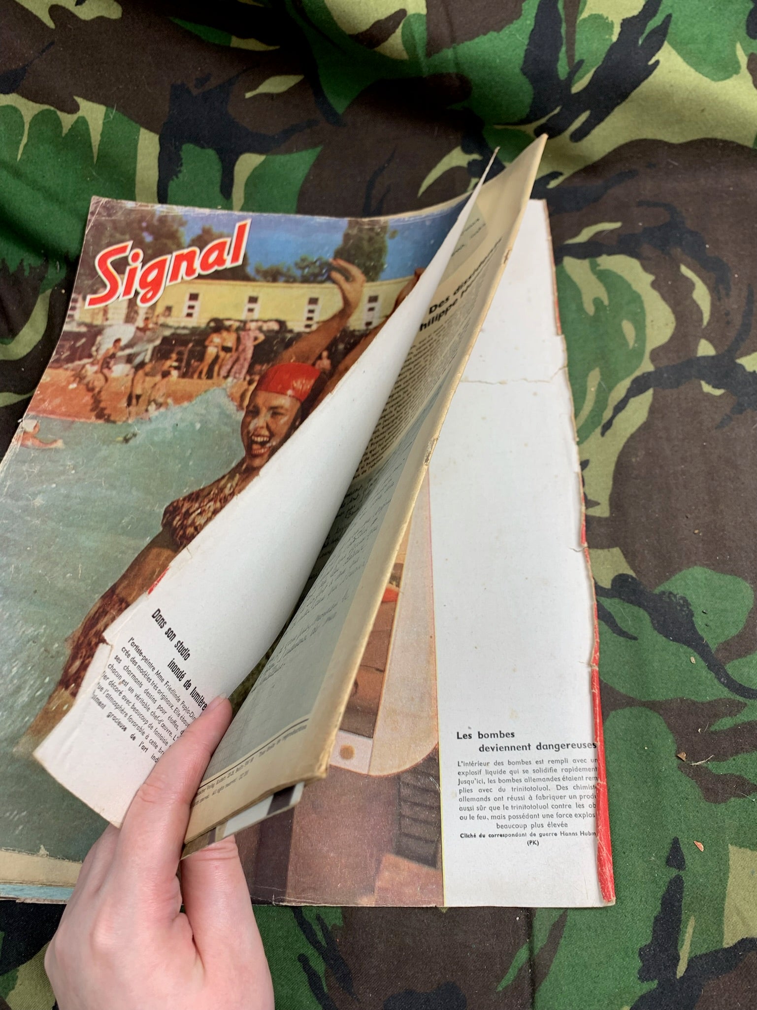 Original WW2 German Signal Magazine - No.10 1944 - The Militaria Shop