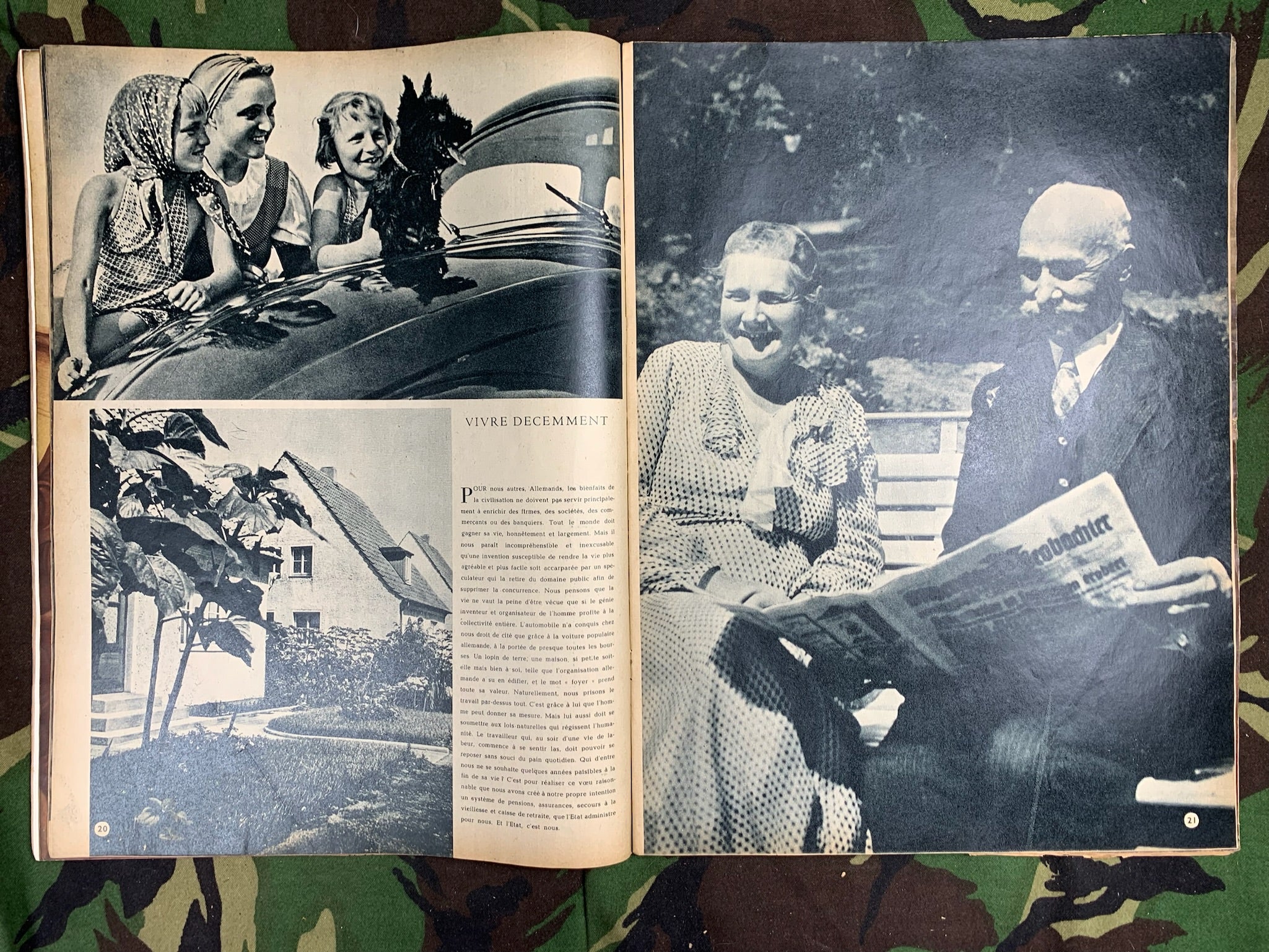 Original WW2 German Signal Magazine - No.2 1944 - The Militaria Shop