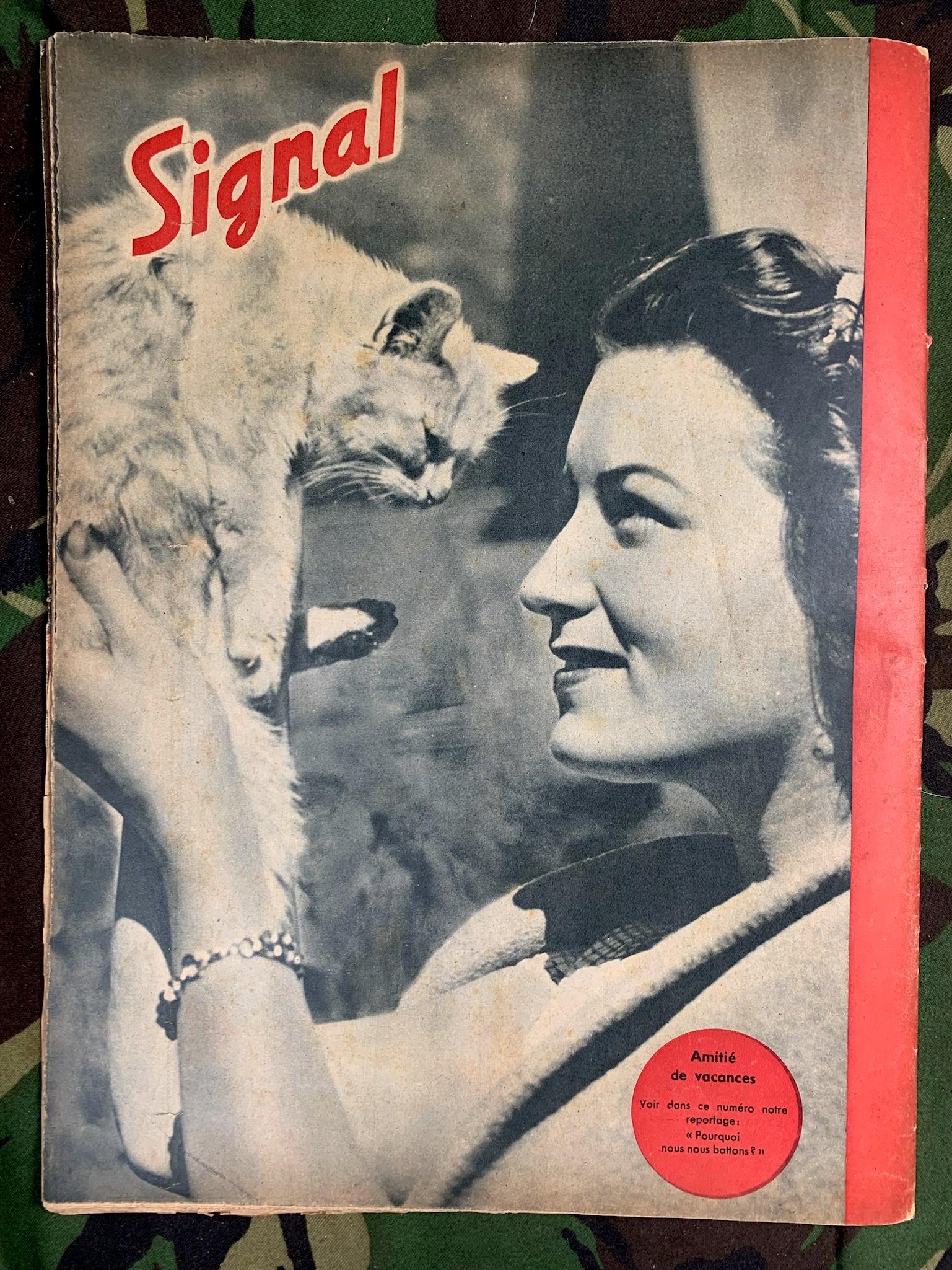 Original WW2 German Signal Magazine - No.2 1944 - The Militaria Shop