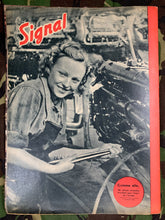 Charger l'image dans la galerie, Original WW2 German Signal Magazine - No.3 1944 - The Militaria Shop

