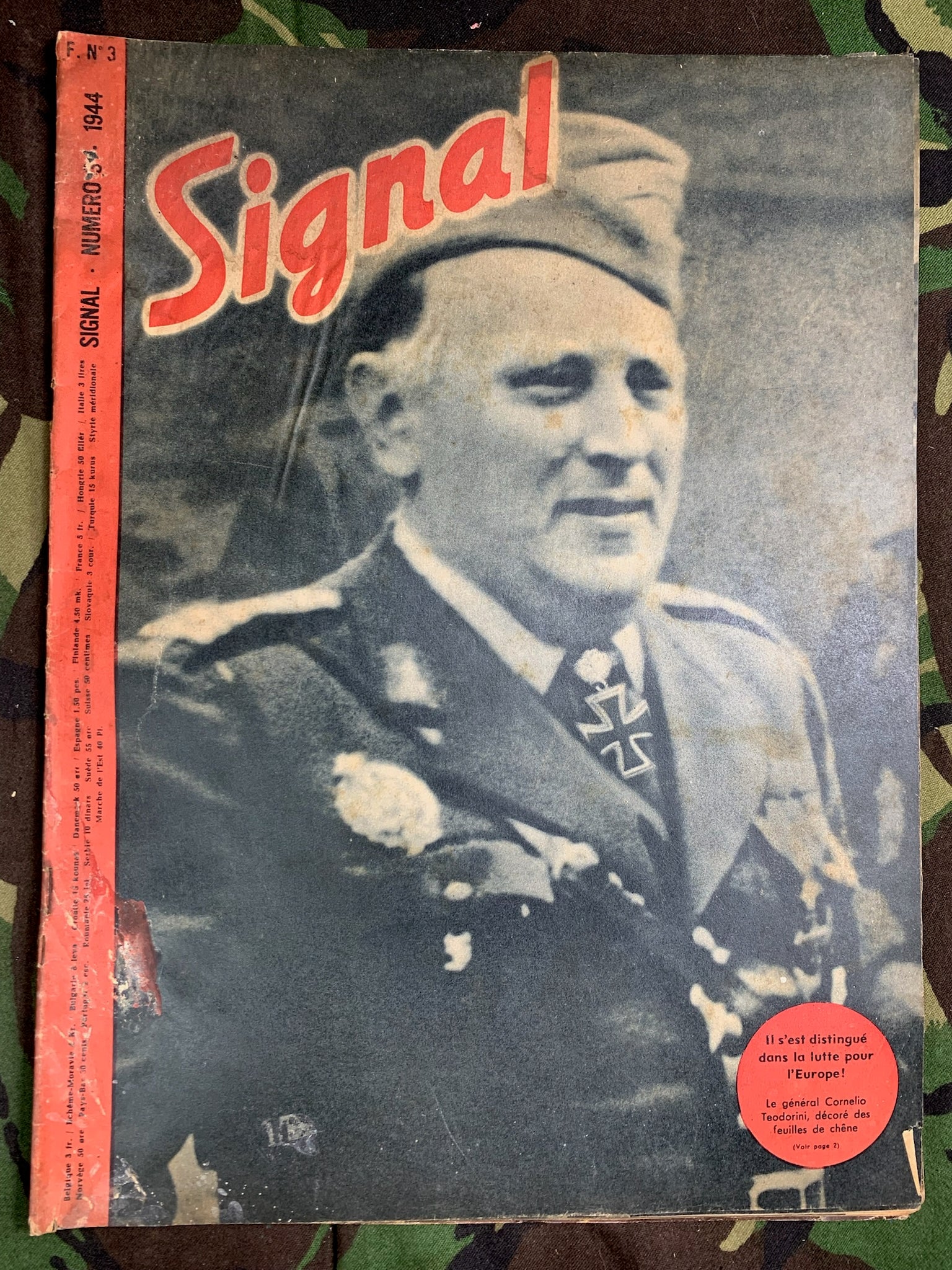 Original WW2 German Signal Magazine - No.3 1944 | For Sale | The ...
