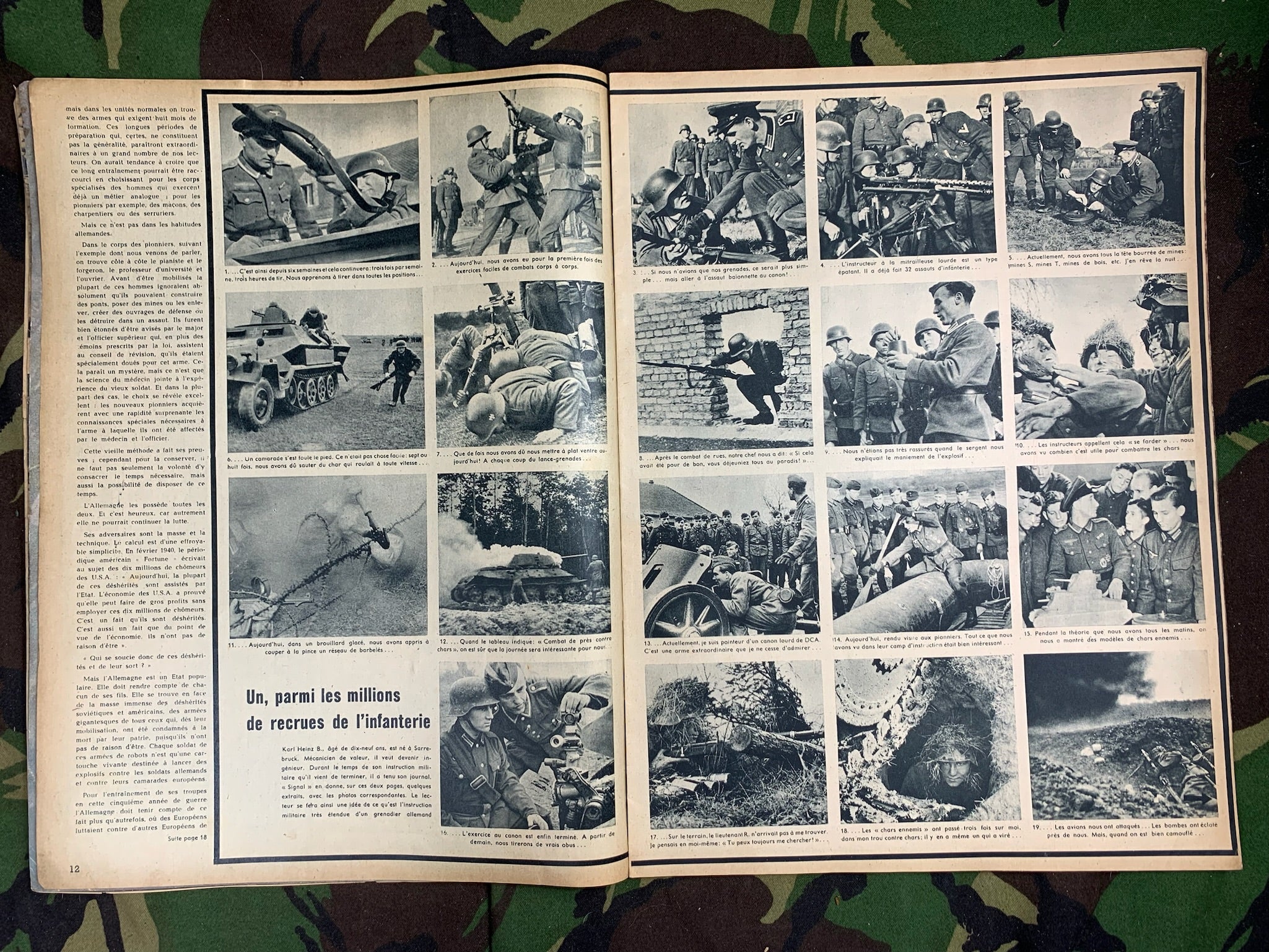 Original WW2 German Signal Magazine - No.4 1944 - The Militaria Shop