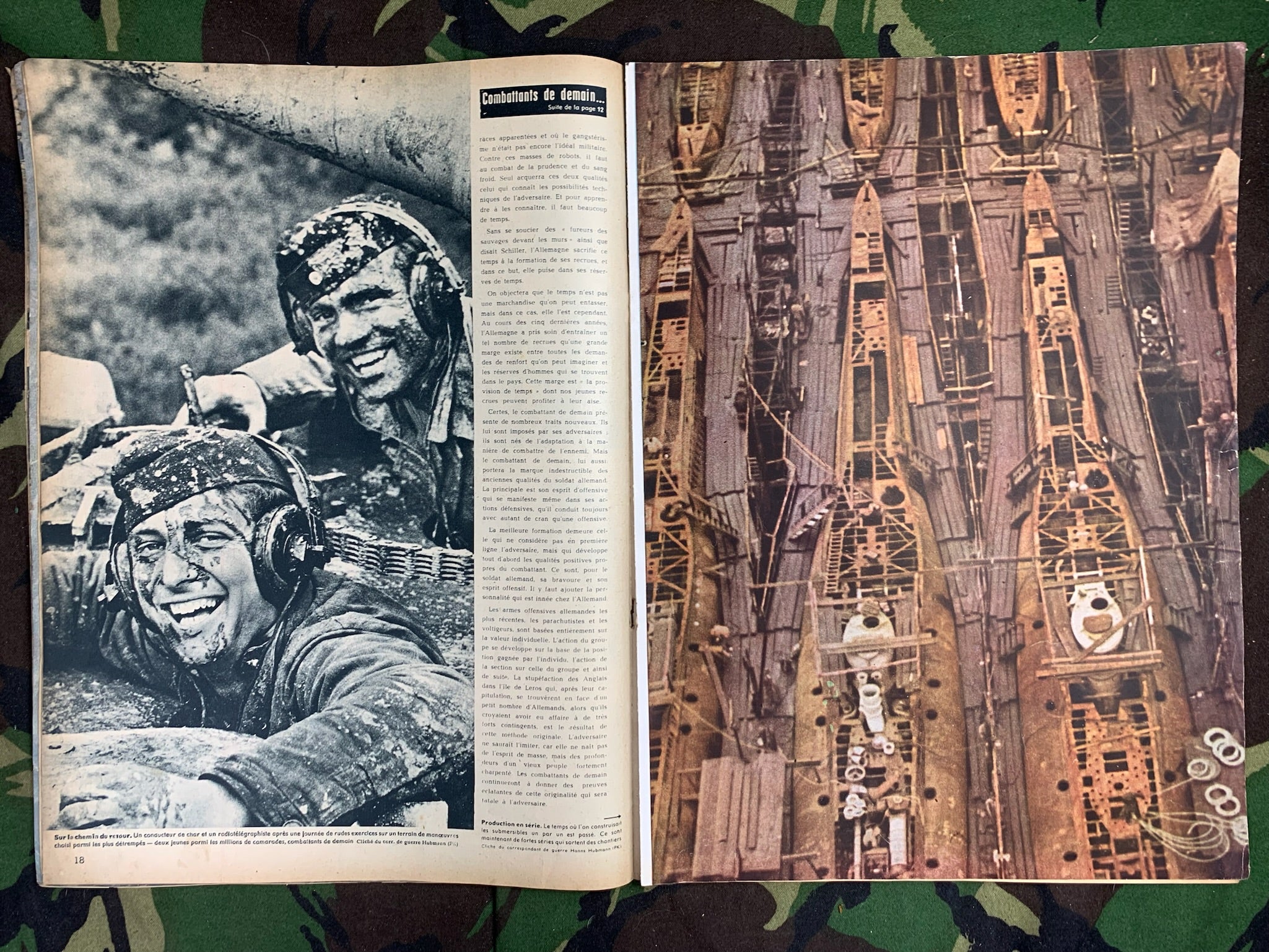 Original WW2 German Signal Magazine - No.4 1944 - The Militaria Shop