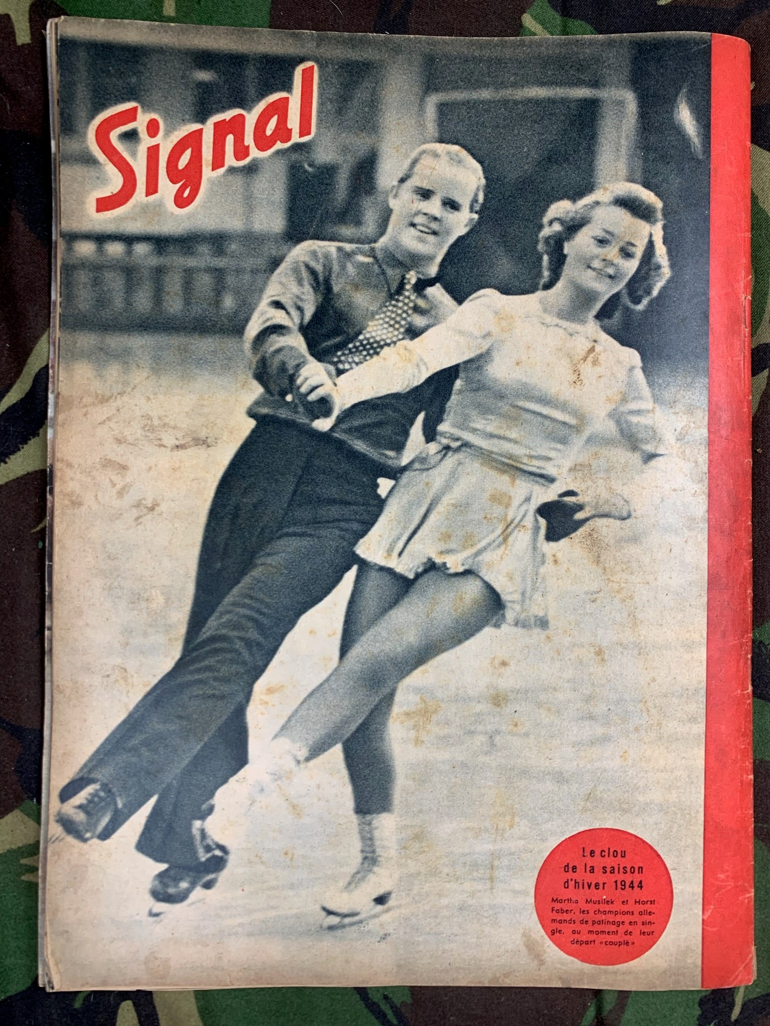 Original WW2 German Signal Magazine - No.4 1944 - The Militaria Shop