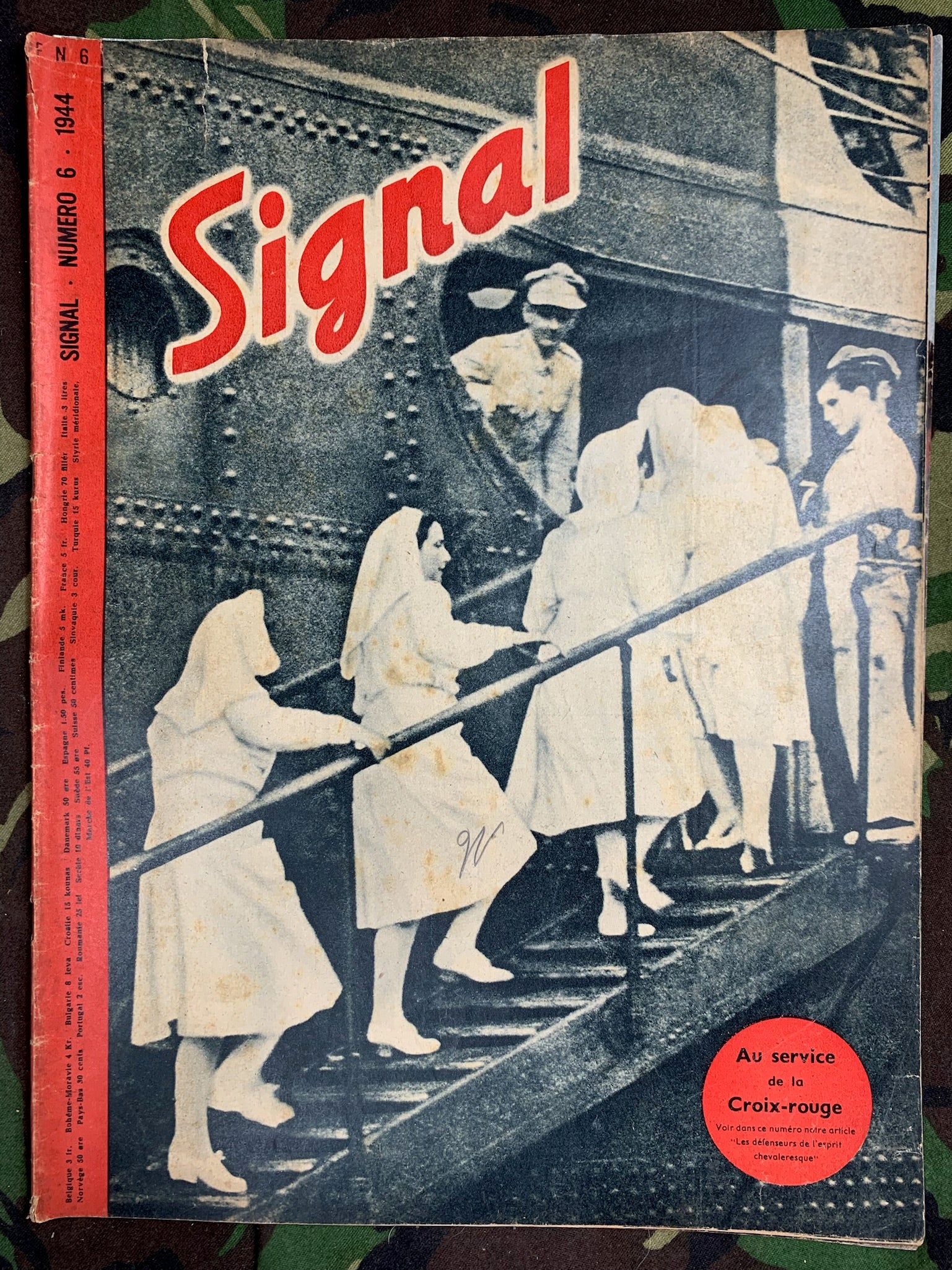 Original WW2 German Signal Magazine - No.6 1944 - The Militaria Shop