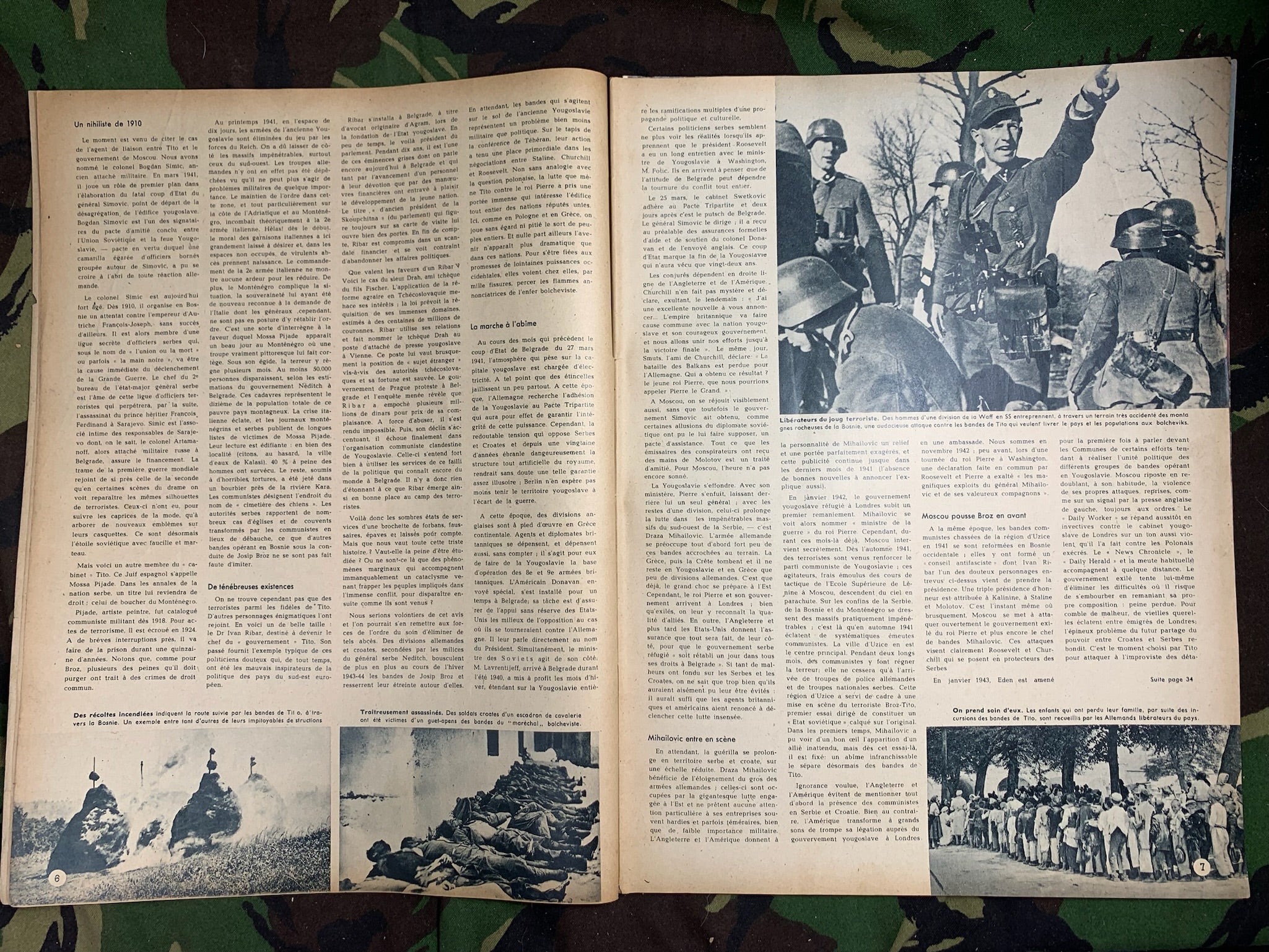 Original WW2 German Signal Magazine - No.6 1944 - The Militaria Shop