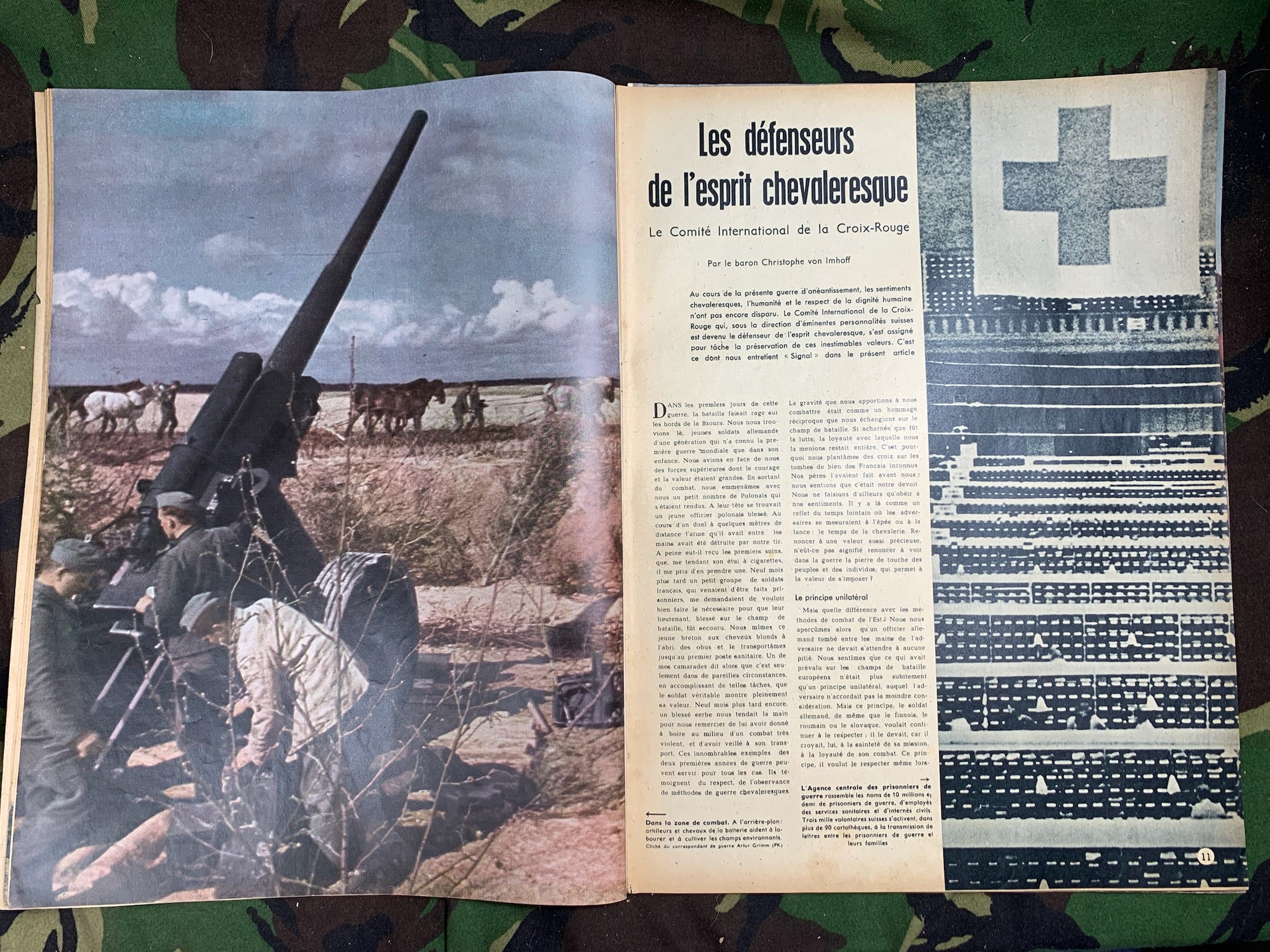 Original WW2 German Signal Magazine - No.6 1944 - The Militaria Shop