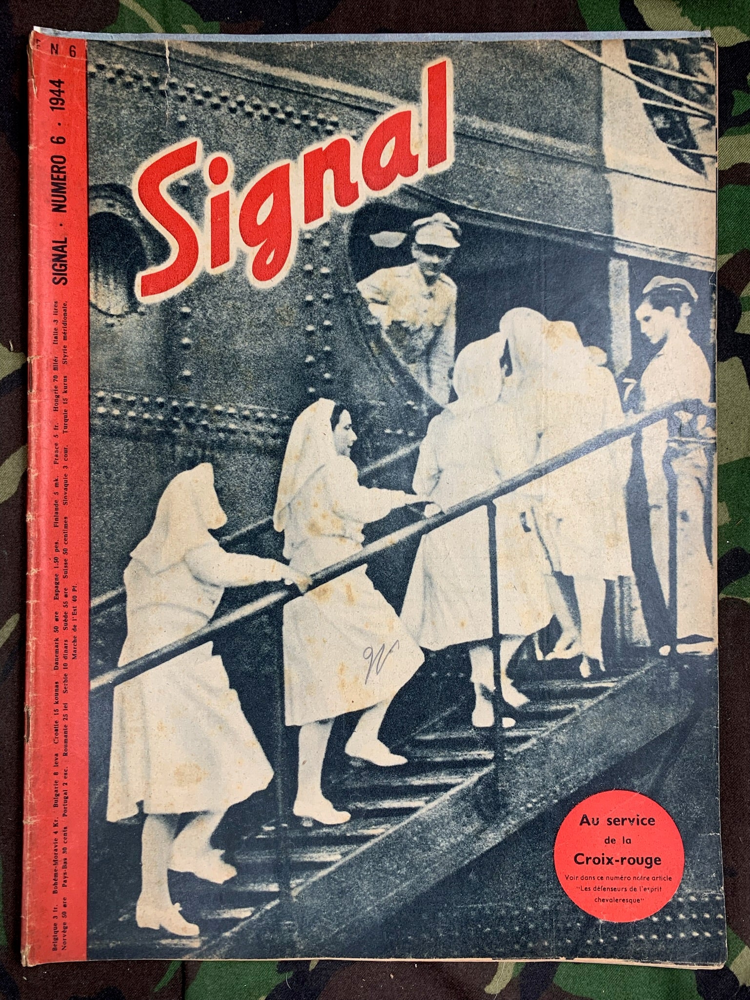 Original WW2 German Signal Magazine - No.6 1944 - The Militaria Shop
