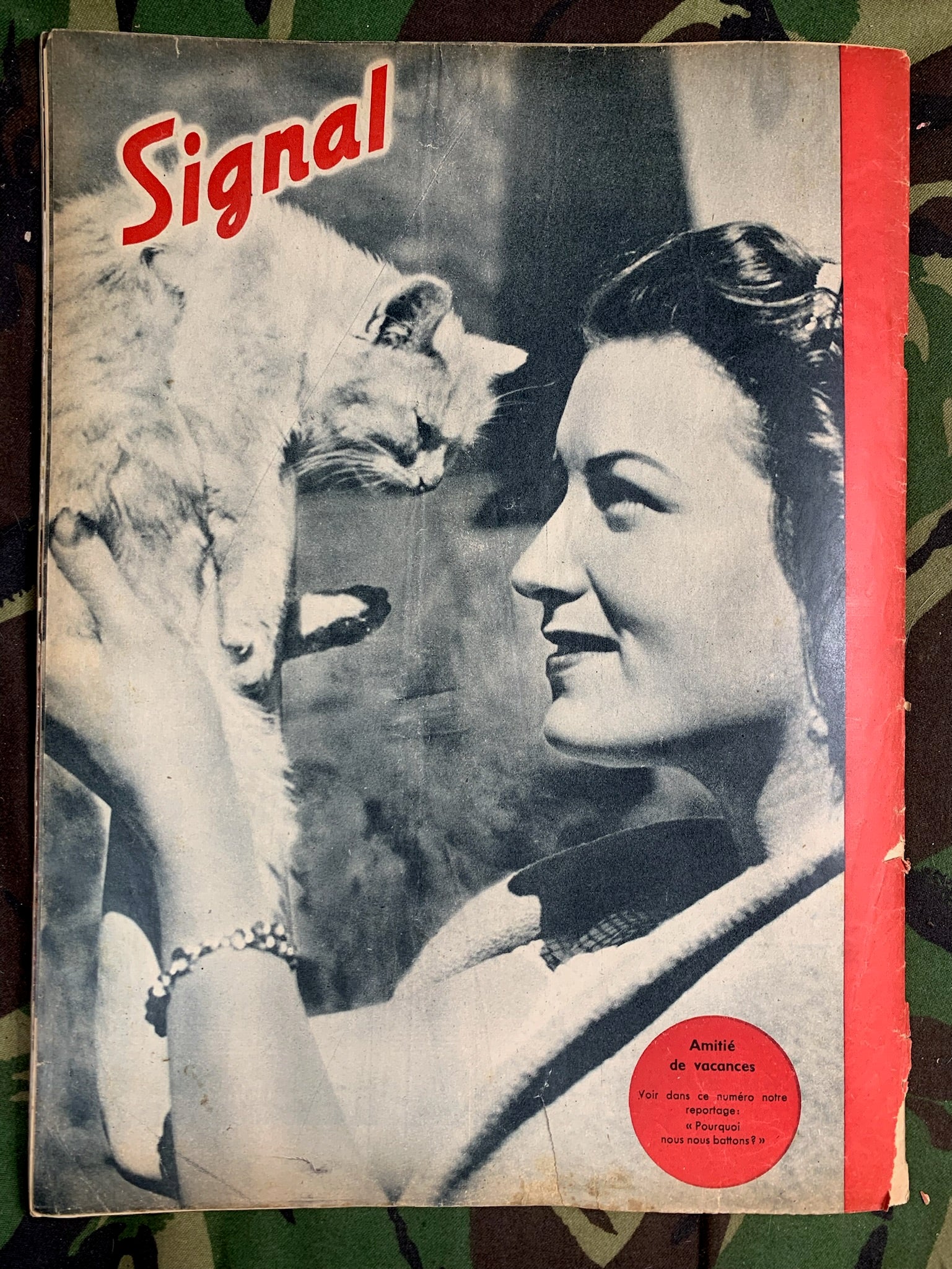 Original WW2 German Signal Magazine - No.7 1944 - The Militaria Shop