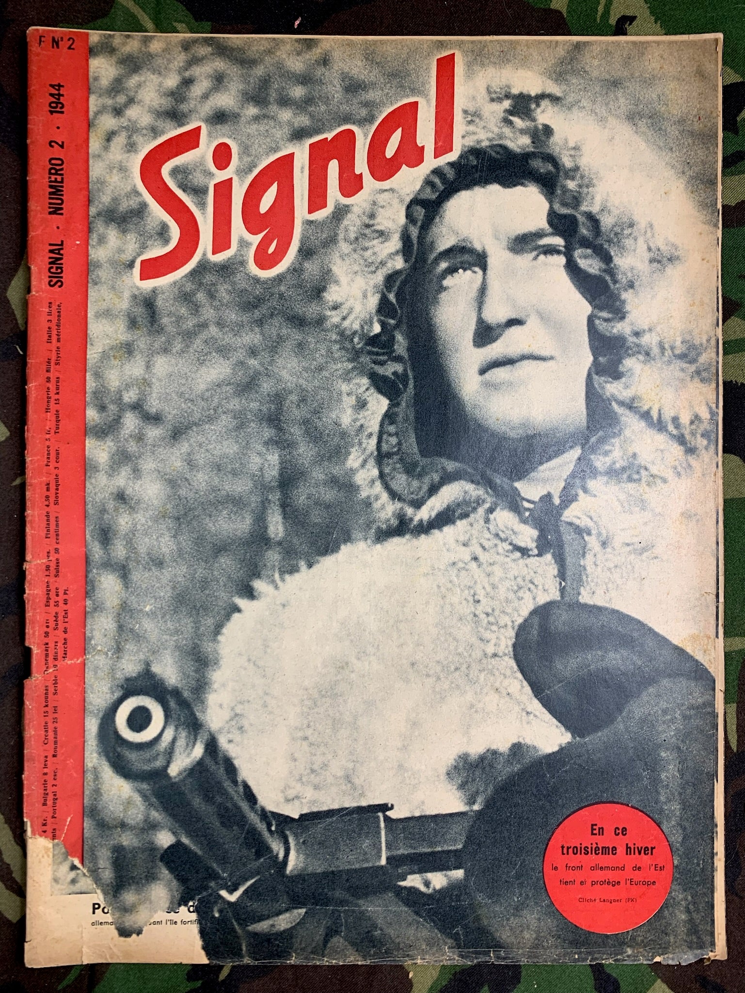 Original WW2 German Signal Magazine - No.7 1944 - The Militaria Shop