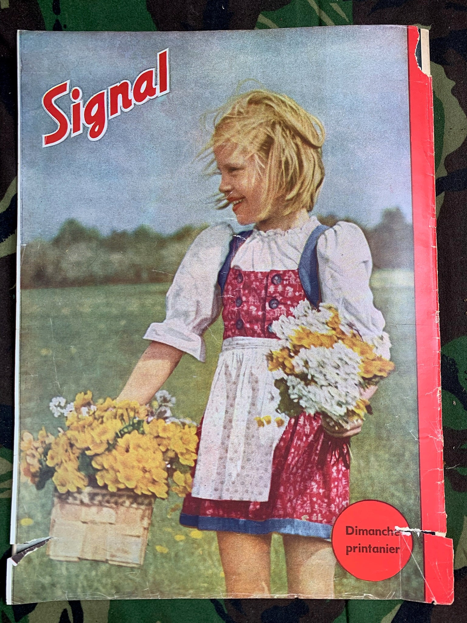 Original WW2 German Signal Magazine - No.8 1944 - The Militaria Shop