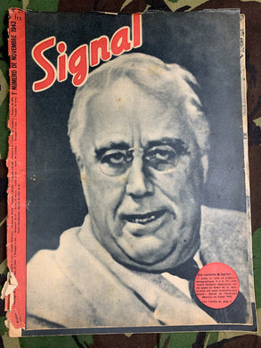 Original WW2 German Signal Magazine - November 1943 - The Militaria Shop