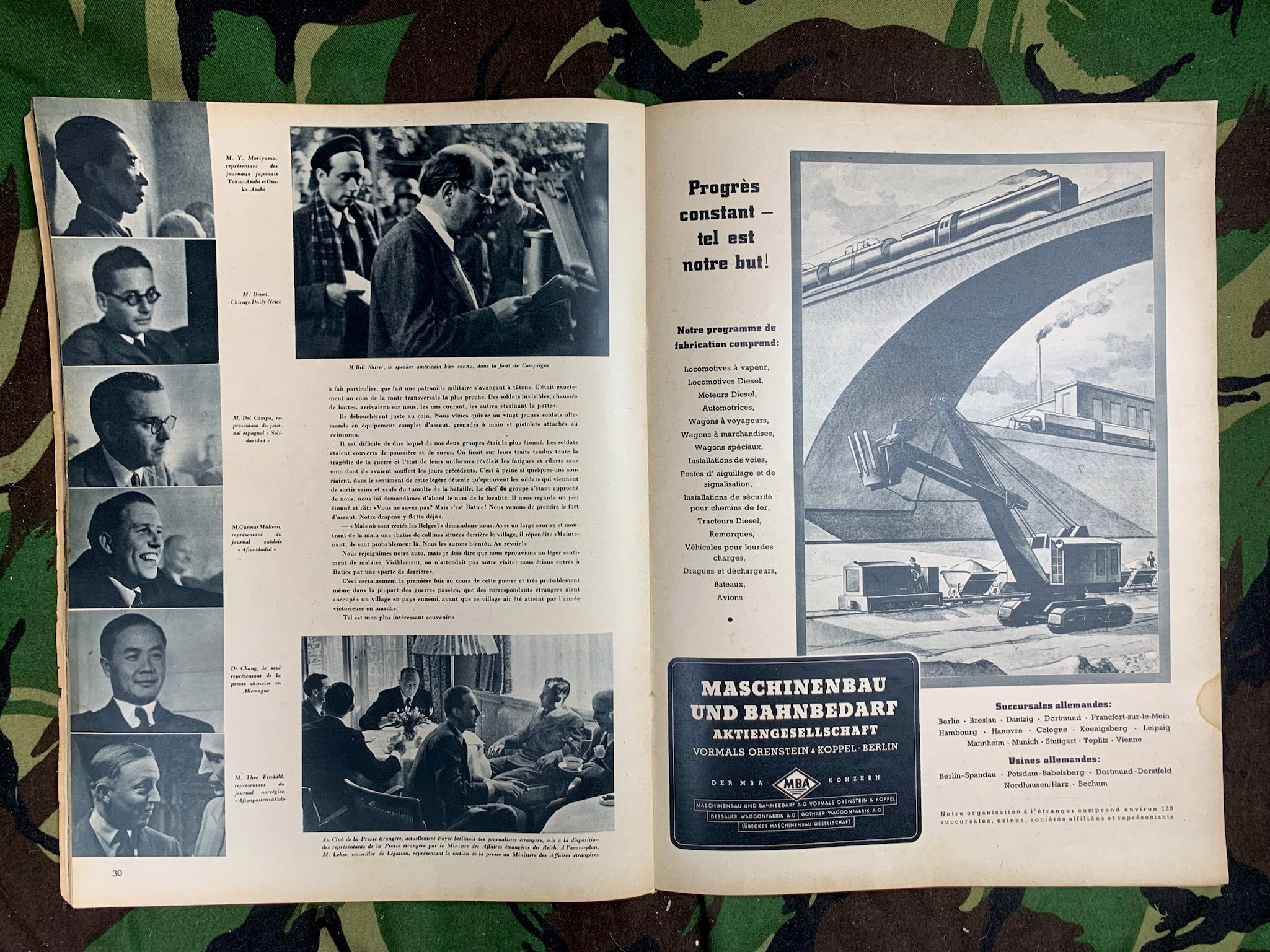 Original WW2 German Signal Magazine - October 1940 - The Militaria Shop