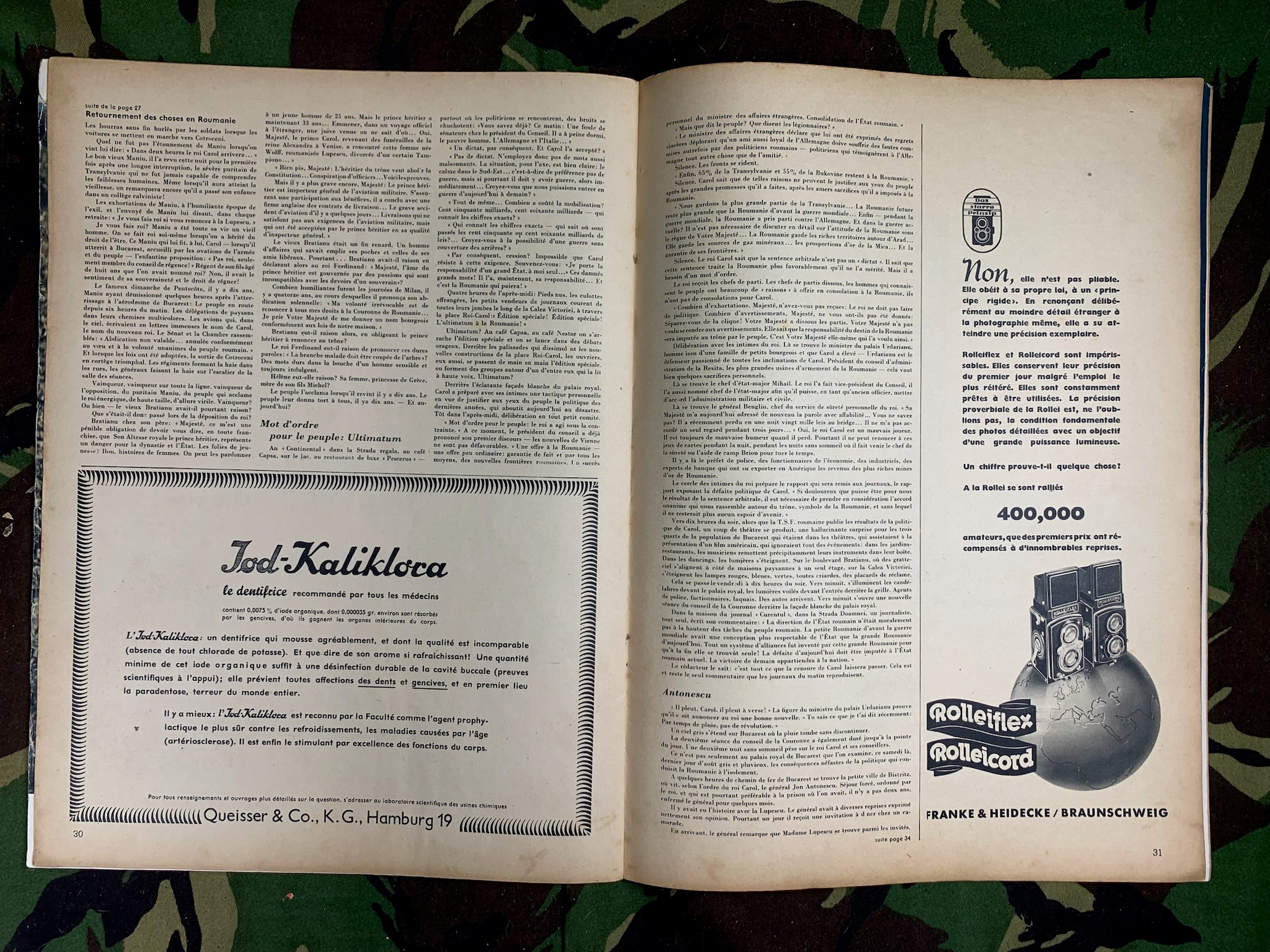 Original WW2 German Signal Magazine - October 1940 - The Militaria Shop