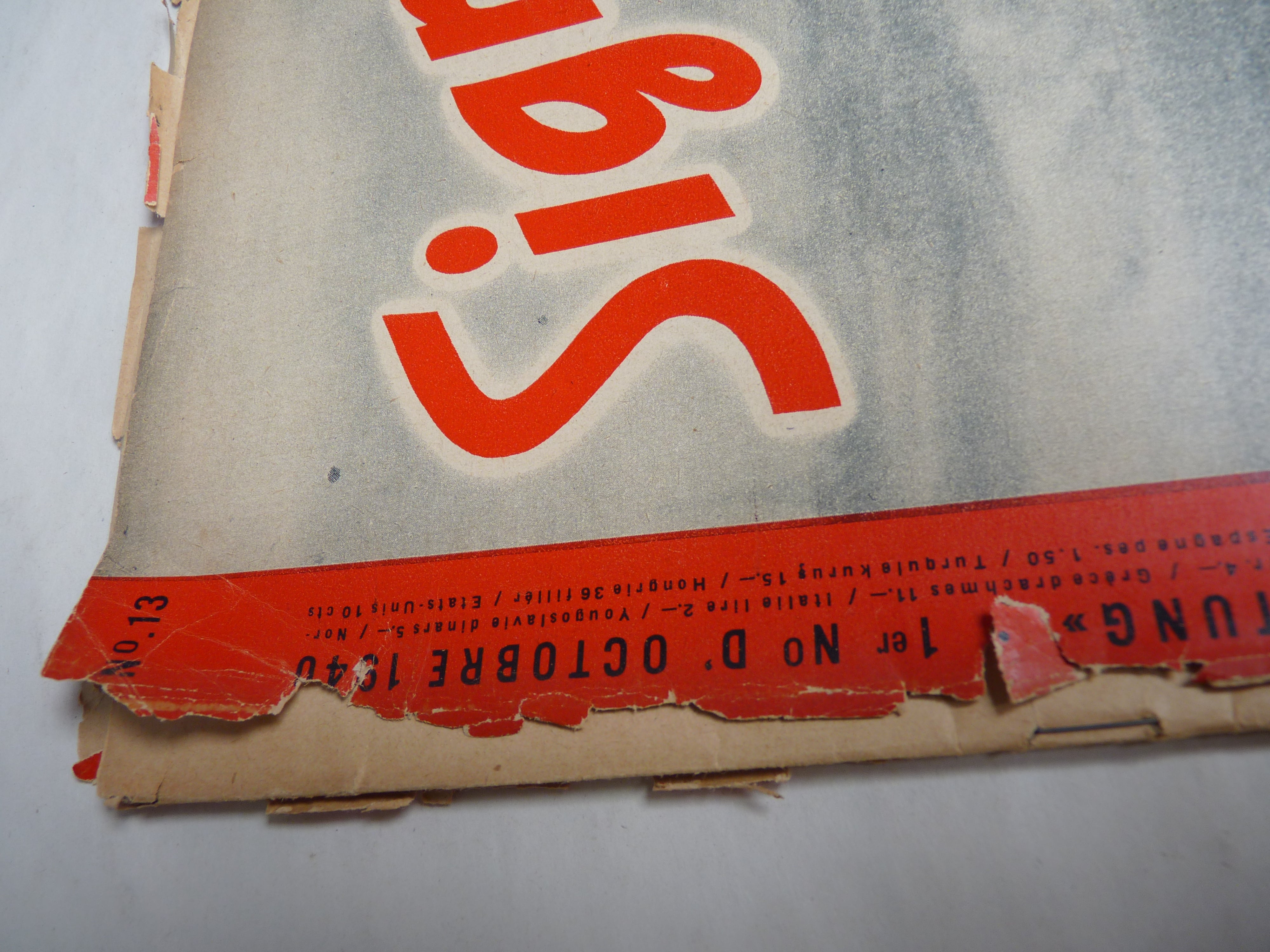 Original WW2 German Signal Magazine - October 1940 - The Militaria Shop