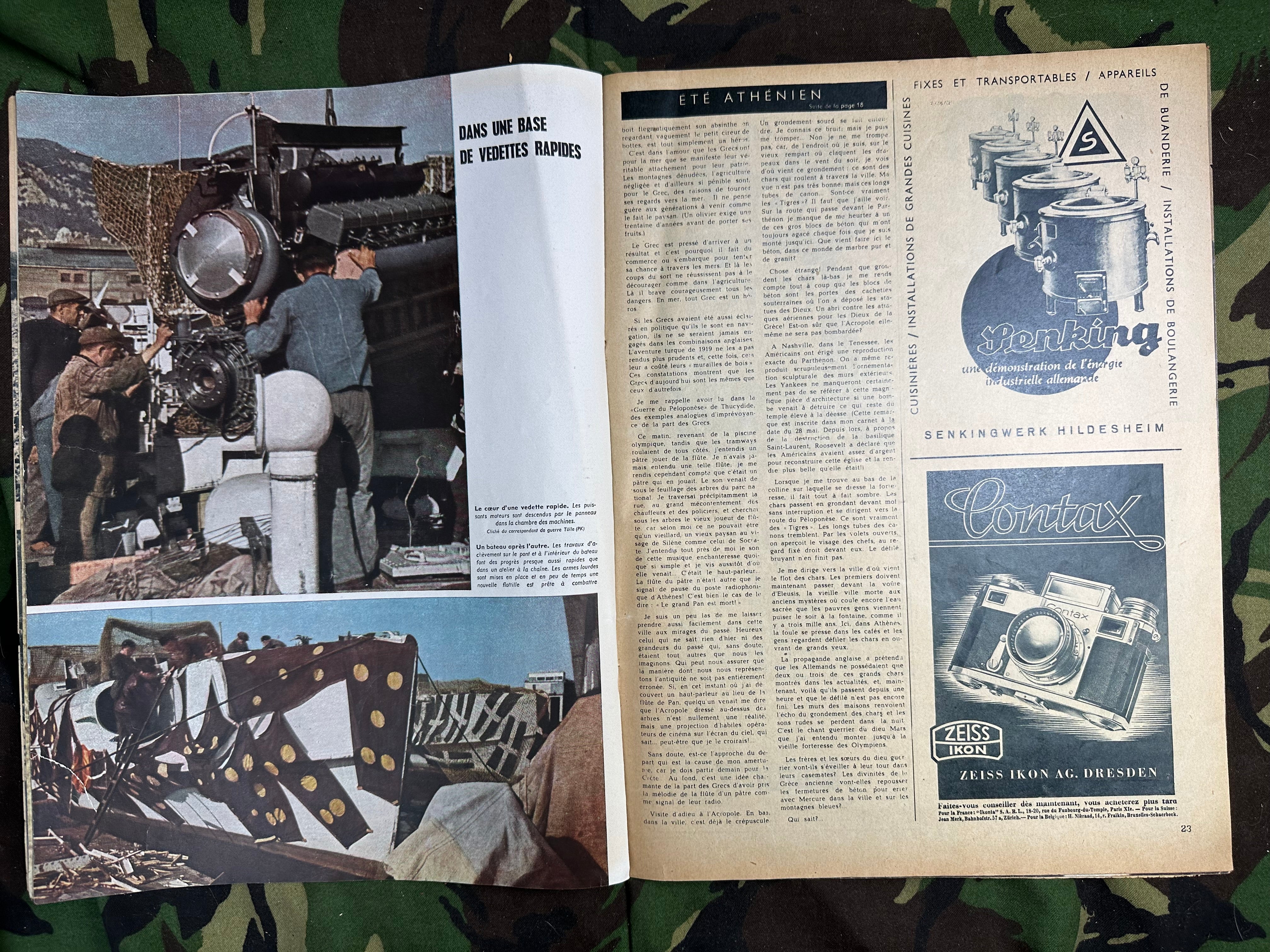 Original WW2 German Signal Magazine - October 1943 - The Militaria Shop