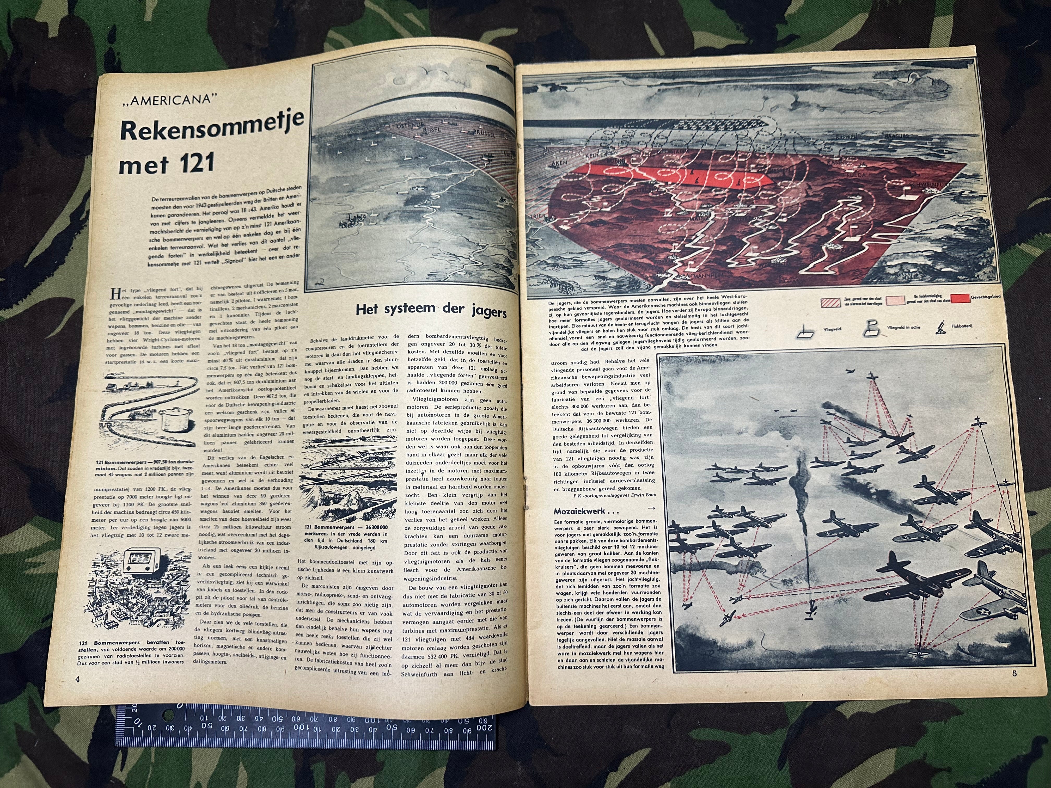 Original WW2 German Signal Propaganda Magazine - 1st December 1943 - The Militaria Shop