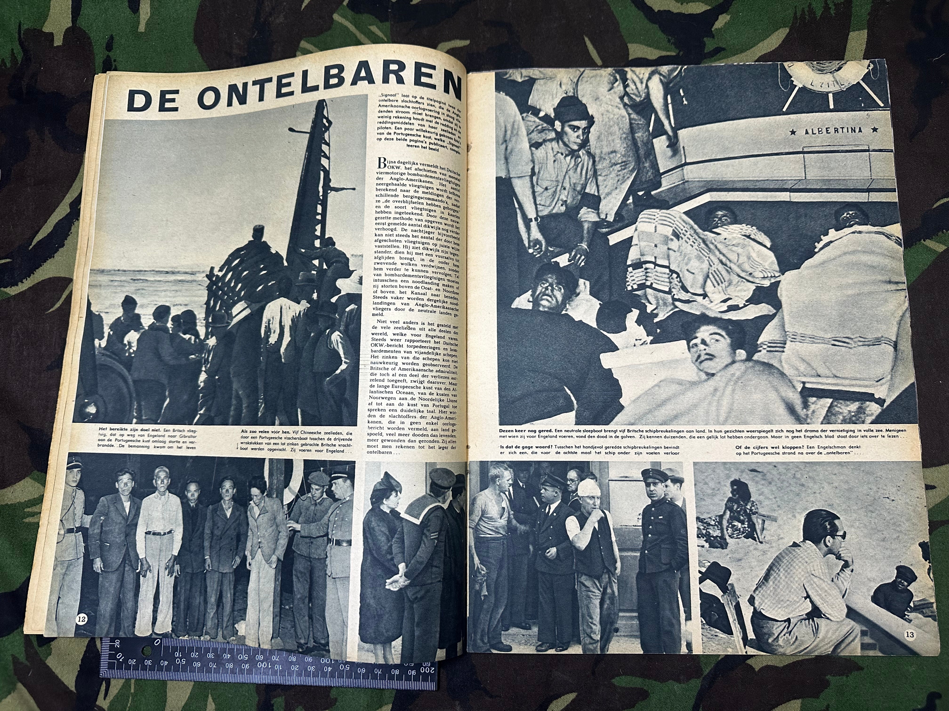 Original WW2 German Signal Propaganda Magazine - 1st December 1943 - The Militaria Shop