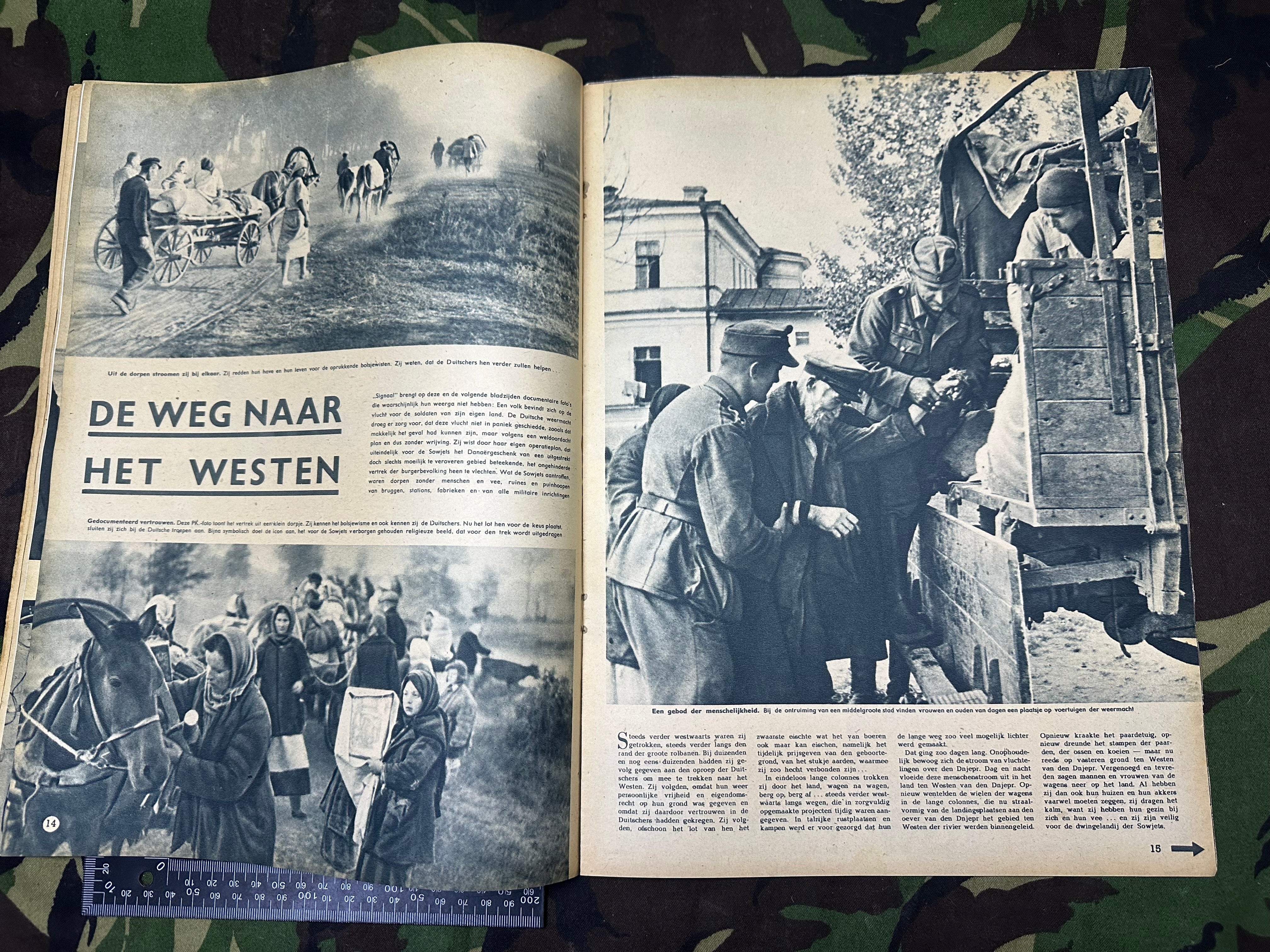 Original WW2 German Signal Propaganda Magazine - 1st December 1943 - The Militaria Shop