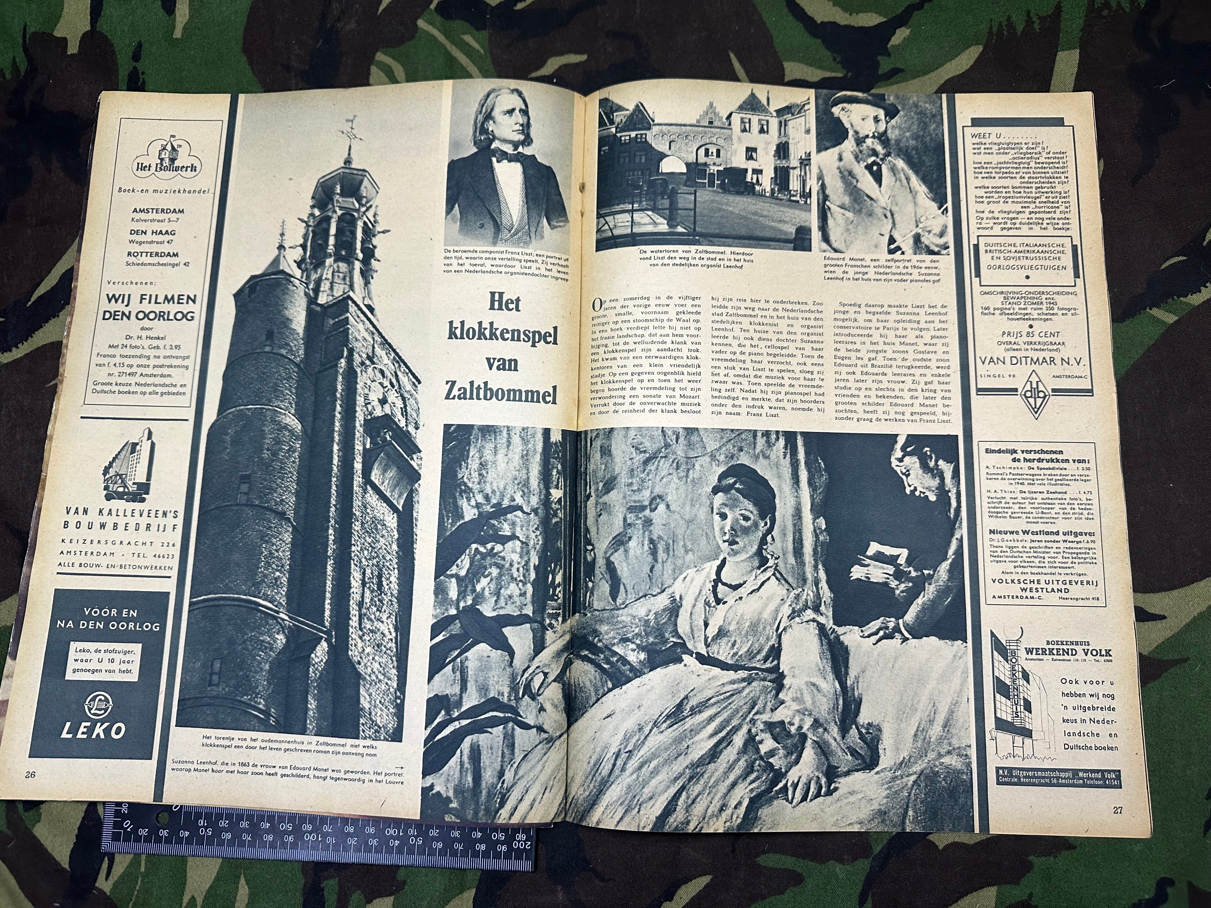 Original WW2 German Signal Propaganda Magazine - 1st December 1943 - The Militaria Shop