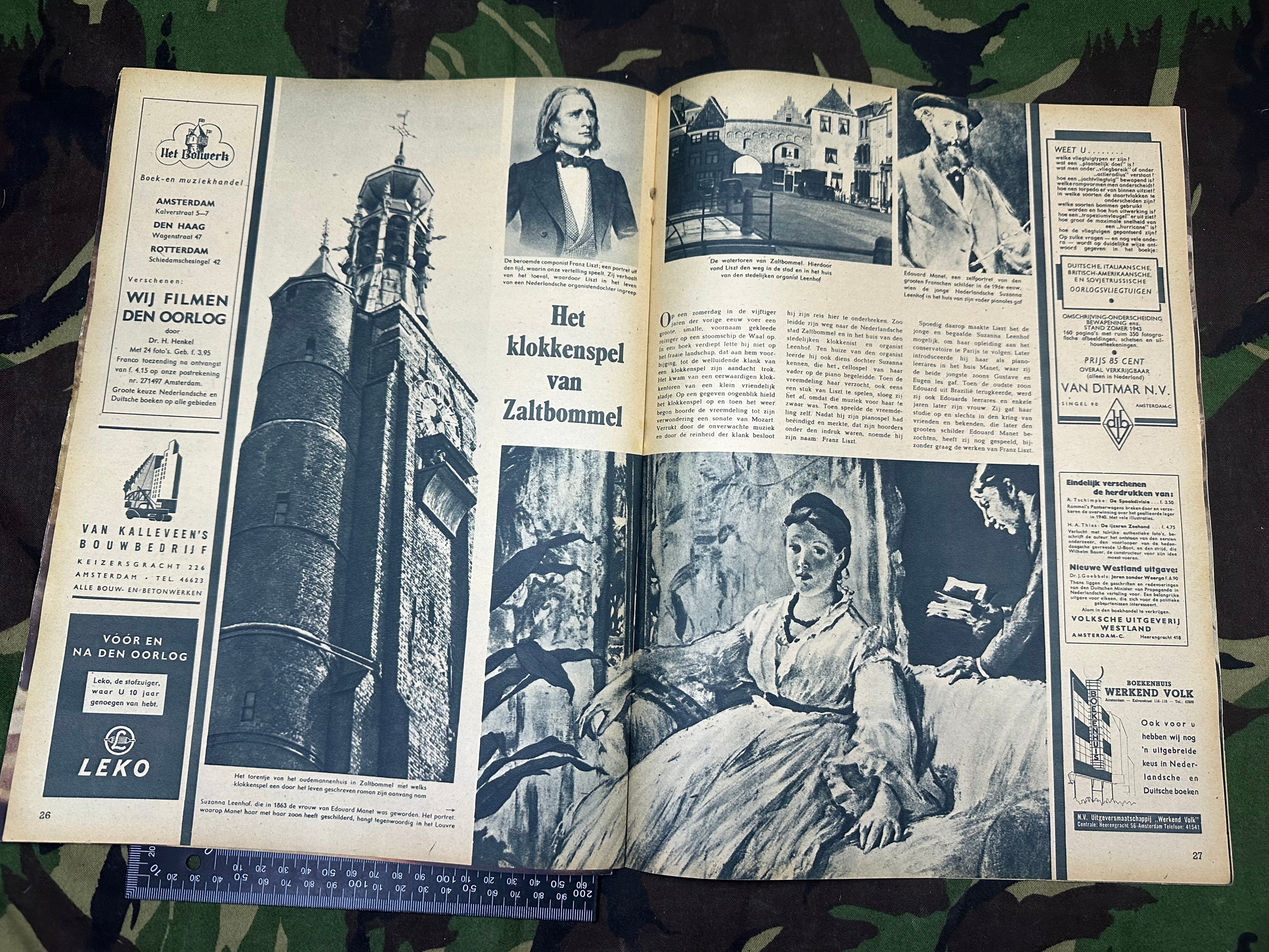 Original WW2 German Signal Propaganda Magazine - 1st December 1943 - The Militaria Shop