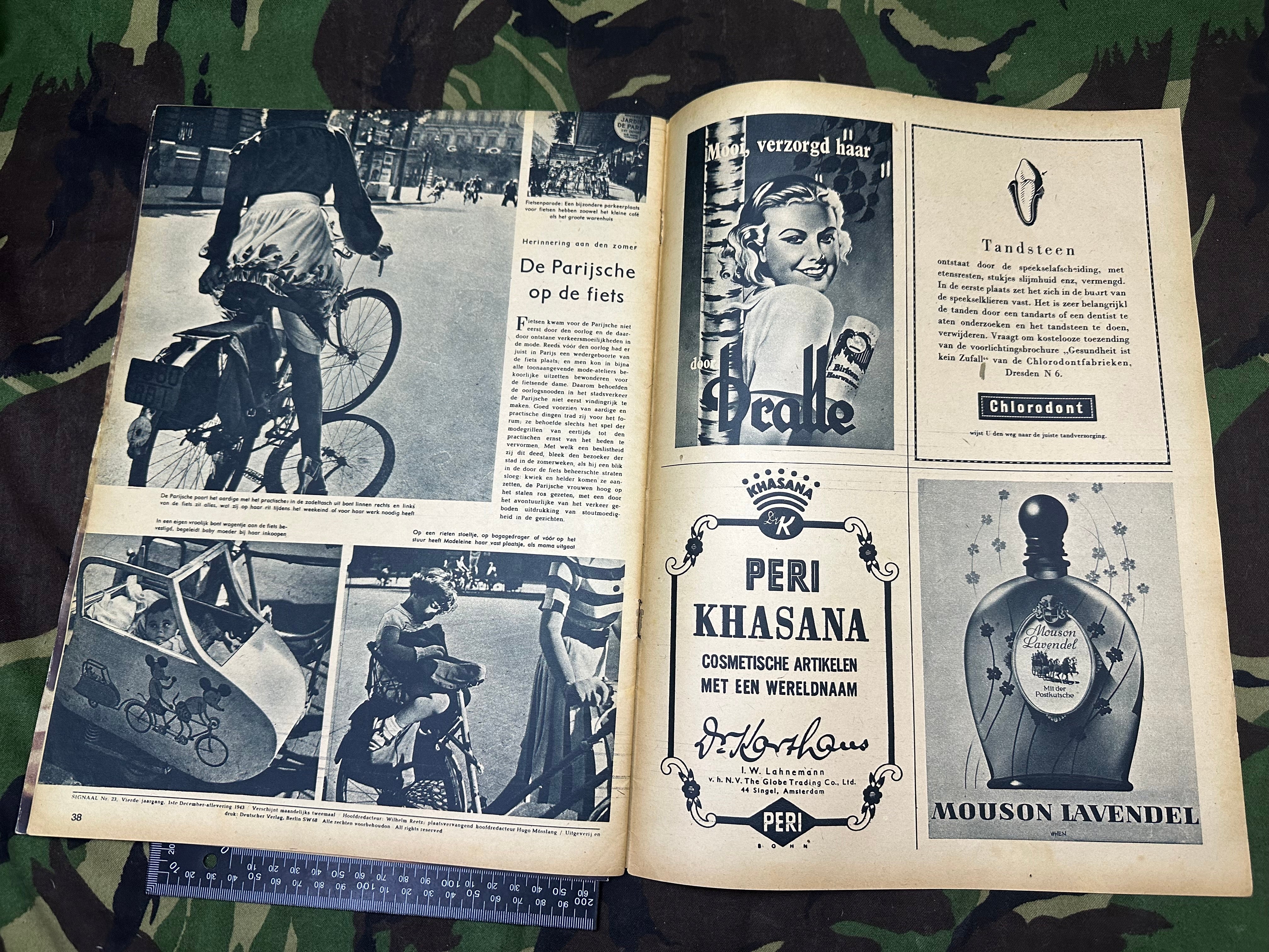 Original WW2 German Signal Propaganda Magazine - 1st December 1943 - The Militaria Shop
