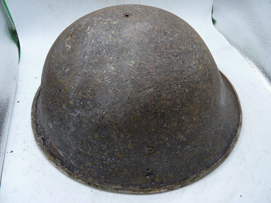 Original WW2 Mk3 Combat Helmet - British / Canadian D-Day Pattern - The Militaria Shop