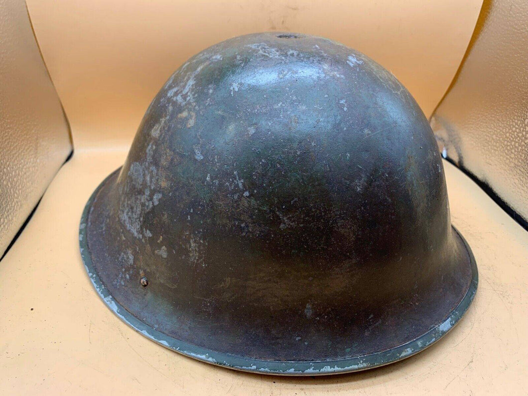 Original WW2 Onwards (1945-1952) British Army Mk4 Turtle Helmet - The Militaria Shop