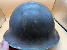 Load image into Gallery viewer, Original WW2 Onwards (1945-1952) British Army Mk4 Turtle Helmet - The Militaria Shop
