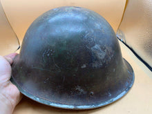 Load image into Gallery viewer, Original WW2 Onwards (1945-1952) British Army Mk4 Turtle Helmet - The Militaria Shop
