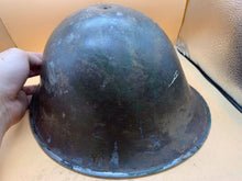 Load image into Gallery viewer, Original WW2 Onwards (1945-1952) British Army Mk4 Turtle Helmet - The Militaria Shop
