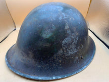 Load image into Gallery viewer, Original WW2 Onwards (1945-1952) British Army Mk4 Turtle Helmet - The Militaria Shop
