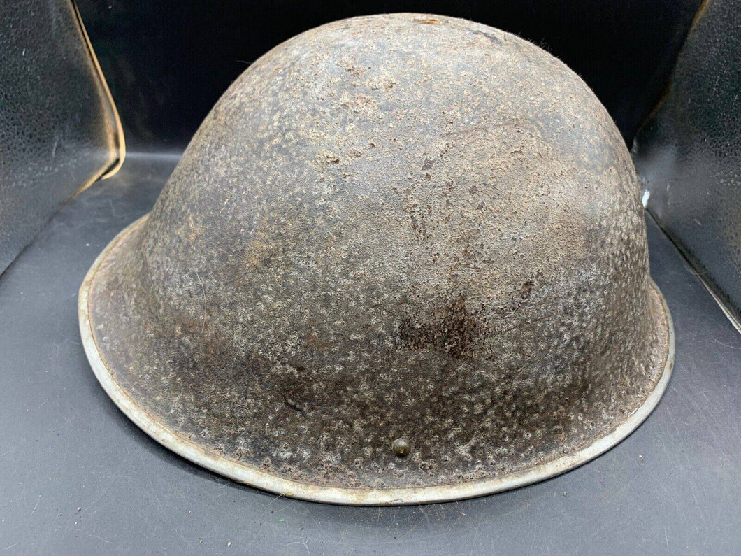 Originaler Mk4 Turtle-Helm der britischen Armee ab dem 2. Weltkrieg (1945-1952).