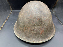 Load image into Gallery viewer, Original WW2 Onwards (1945-1952) British Army Mk4 Turtle Helmet - The Militaria Shop
