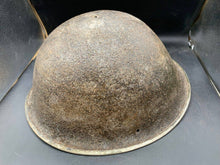 Load image into Gallery viewer, Original WW2 Onwards (1945-1952) British Army Mk4 Turtle Helmet - The Militaria Shop
