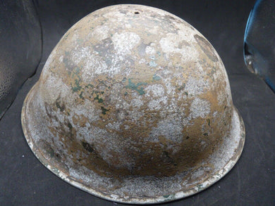 Original WW2 Onwards British Army Mk4 Turtle Helmet - The Militaria Shop