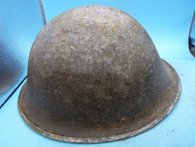 Original WW2 Onwards British Army Mk4 Turtle Helmet - The Militaria Shop