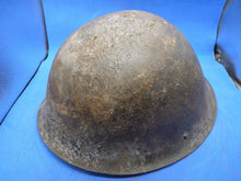 Load image into Gallery viewer, Original WW2 Onwards British Army Mk4 Turtle Helmet - The Militaria Shop
