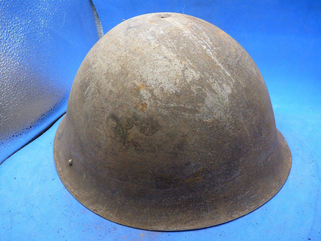 Original WW2 Onwards British Army Mk4 Turtle Helmet - The Militaria Shop